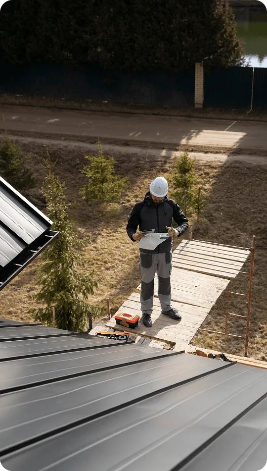 meta roofing installation