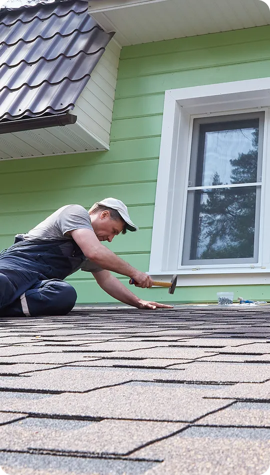 shingle roof installation